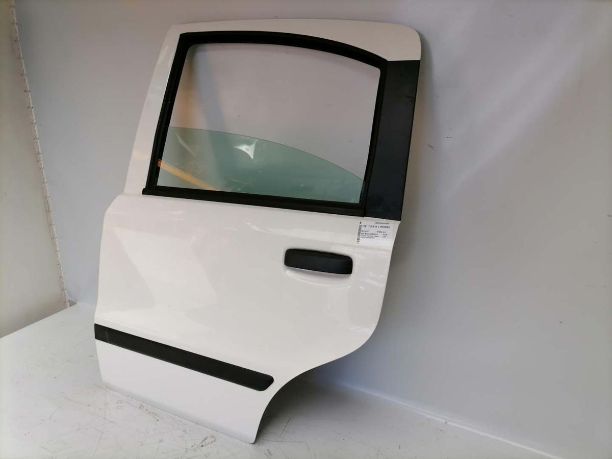 Fiat Panda 169 original Tür hinten links 268 Bianco weiß BJ12